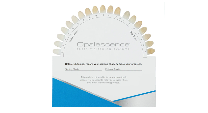 Opalescence™ Shade Guide Card
