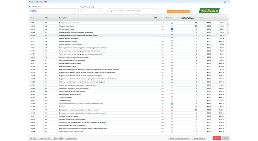 Fee Management