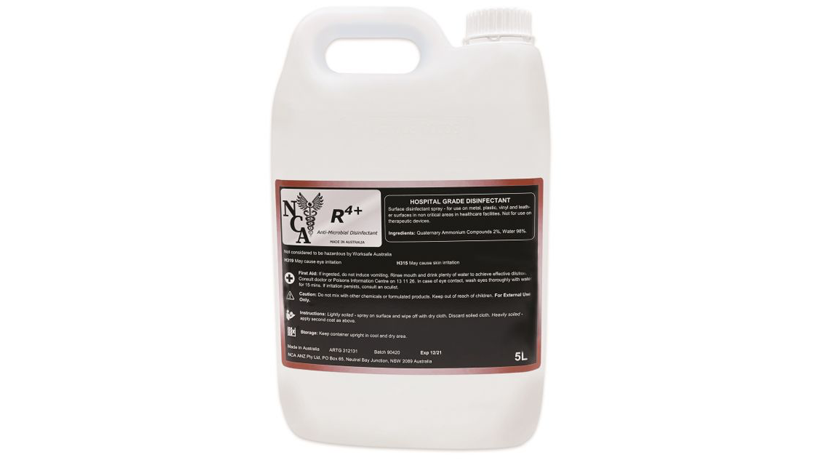 NCA R4+ Hospital Grade Cleaner/Disinfectant